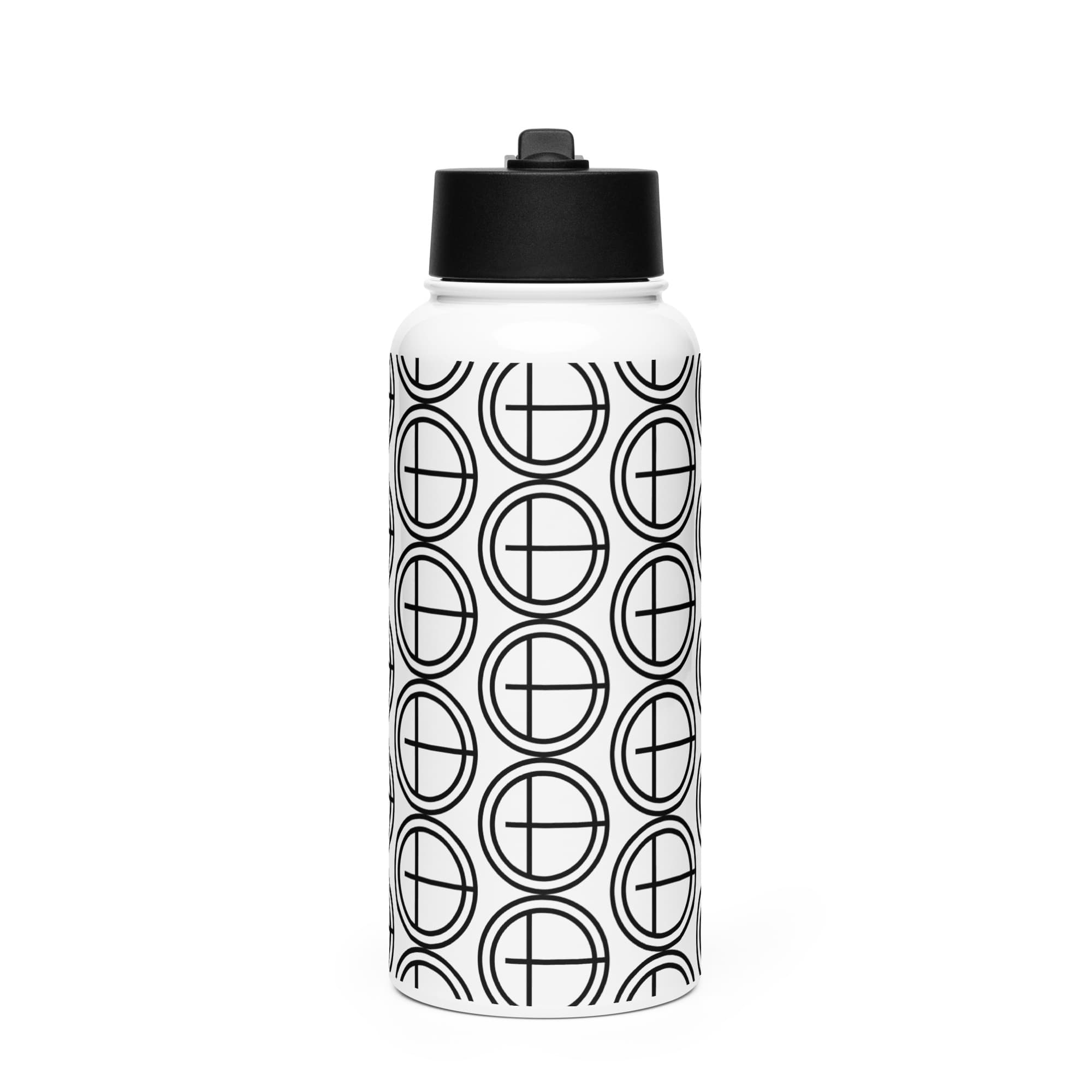 Water Bottle W Logo